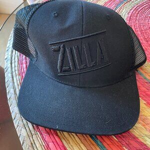 Zilla Stylish Black Mesh Cap